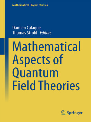 cover image of Mathematical Aspects of Quantum Field Theories